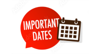 Important dates